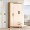ROPERO PUERTAS CAJONES NT FREIJO TREND | OFF WHITE ABB-325943