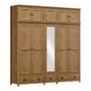 ROPERO PUERTAS CAJONES TOPAZIO BV CON VALIJERO FINESTRA FREIJO ABB-326933