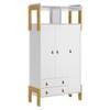ROPERO PUERTAS CAJONES FANTASIA QMOVI BLANCO ABB-327831