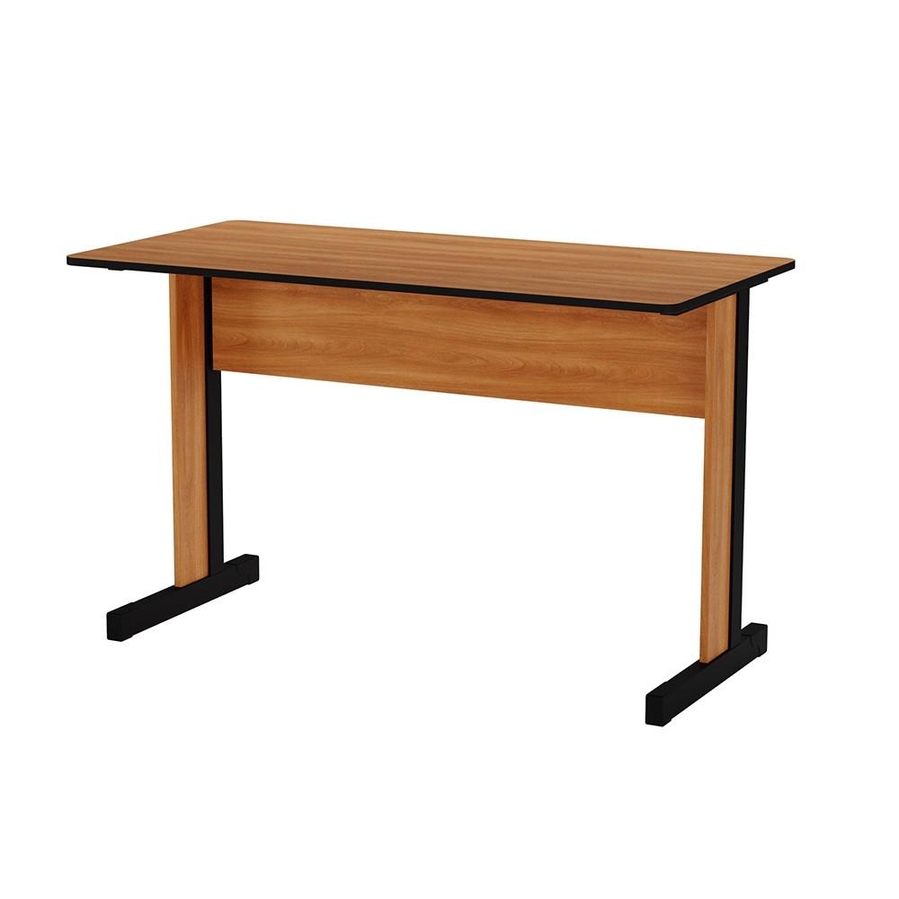 MESA DE ESCRITORIO ECONOMICA PERFECT . GIOBEL NOGAL | NEGRO ABB-328098