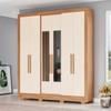 ROPERO PUERTAS CON ESPEJO B HENN NATURE | OFF WHITE ABB-328296