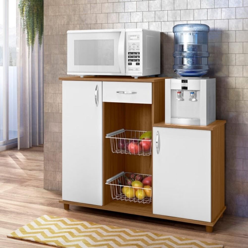 BALCÓN FRUTERA PUERTAS CAJÓN DIVA NEW NOTAVEL FREIJO TREND | BLANCO NEW ABB-328654