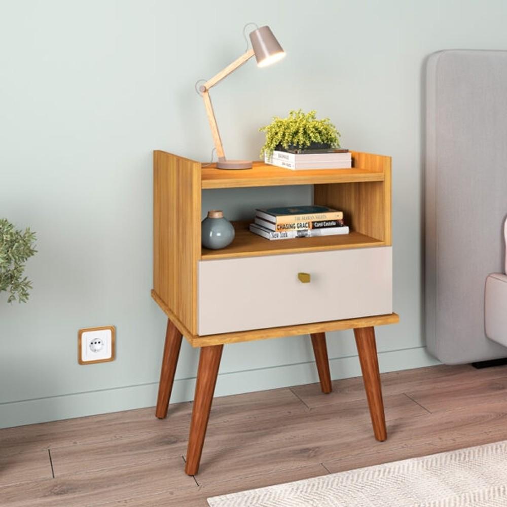 MESA DE LUZ CAJON AROMA FIORELLO FREIJO | OFF WHITE ABB-329910