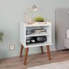 MESA DE LUZ SIN CAJONES AROMA FIORELLO BLANCO ABB-329958