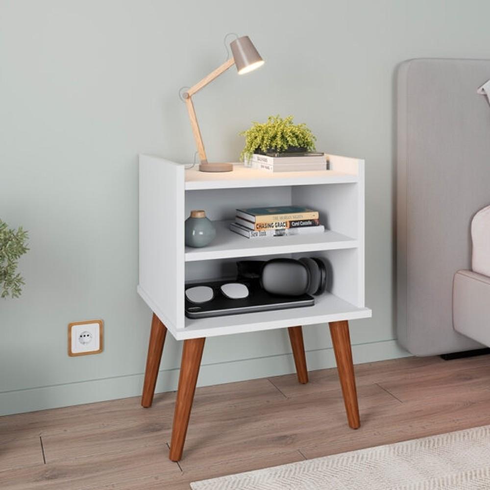 MESA DE LUZ SIN CAJONES AROMA FIORELLO BLANCO ABB-329958