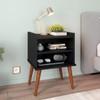MESA DE LUZ SIN CAJONES AROMA FIORELLO NEGRO ABB-329965