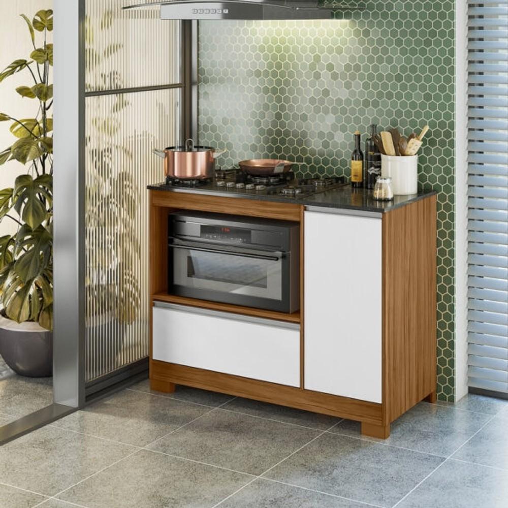 BALCON COOKTOP PUERTA CAJÓN TAMPO CORTADO NT NOTAVEL FREIJO TREND | BLANCO ABB-331418