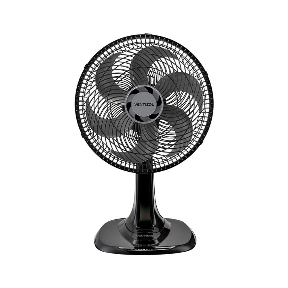 VENTILADOR DE MESA CM TURBO ASPAS VENTISOL NEGRO ABB-331524