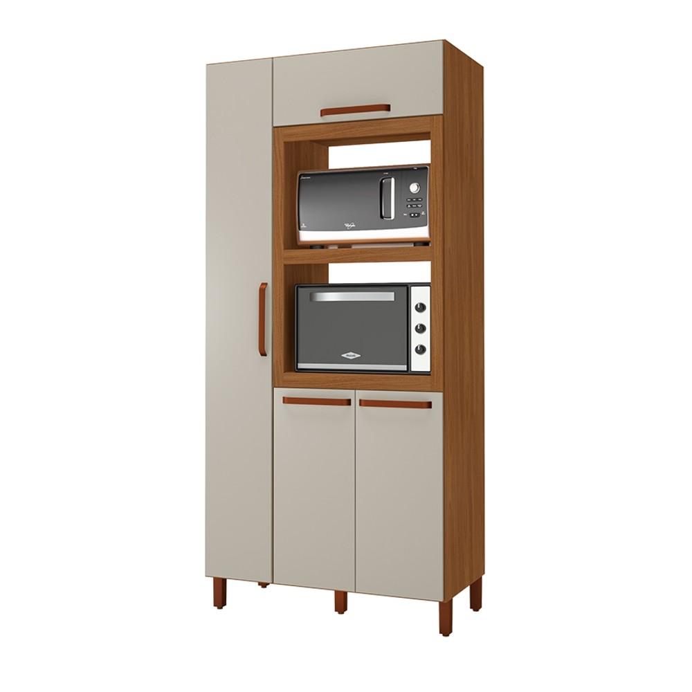 ALACENA TRIPLE PUERTAS HORNOS CON MOLDURA MONZA . INDEKES FREIJO | OFF WHIT ABB-332736