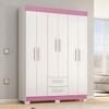 ROPERO PUERTAS CAJONES NT NOTAVEL BLANCO | BLANCO ROSA ABB-333115