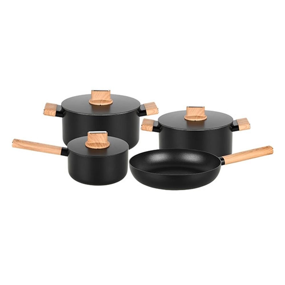 CONJUNTO PIEZAS CONCEPT WOOD MTA NEGRO ABB-339155