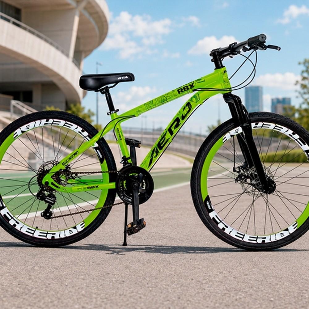 BICICLETA ARO RBX AEROBIKES VERDE NEON | NEGRO ABB-340601