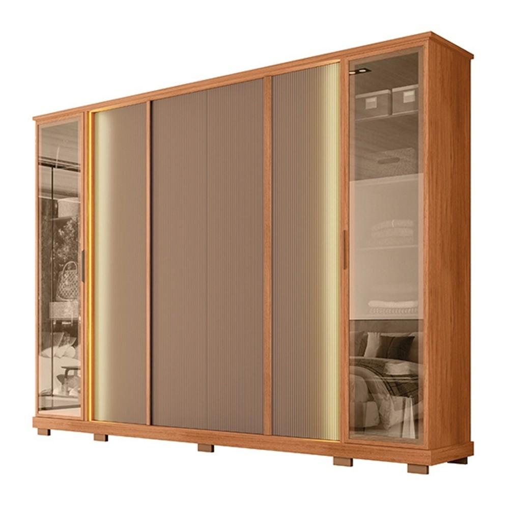 ROPERO PUERTAS CON ESPEJO TELA . CAEMMUN FREIJO|SUEDE MR ABB-340724