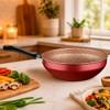 SARTEN WOK FLORA . LITROS N MTA CEREZA ABB-342384