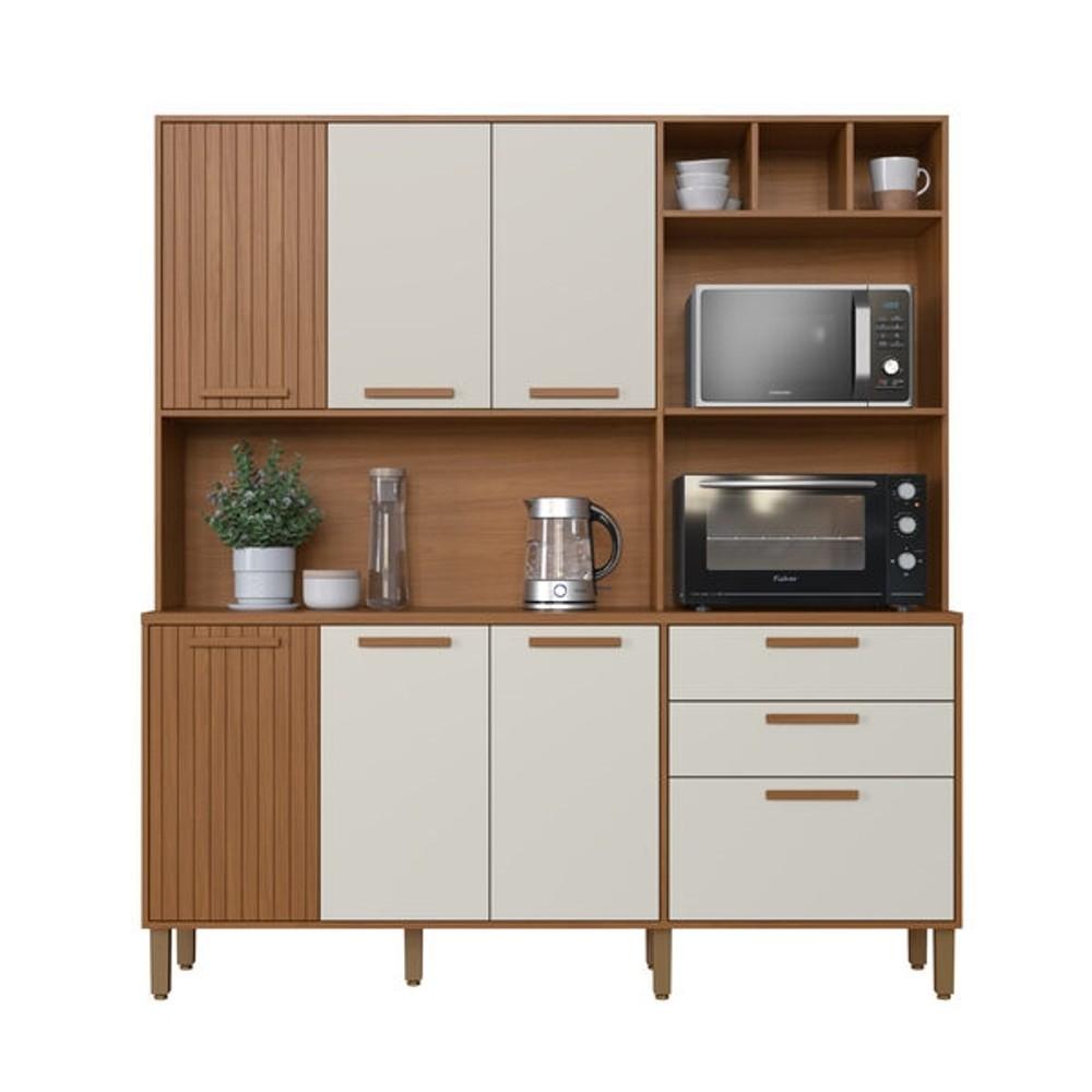 KIT COCINA PUERTAS CAJONES GRECIA INDEKES FREIJO | OFF WHITE ABB-343701