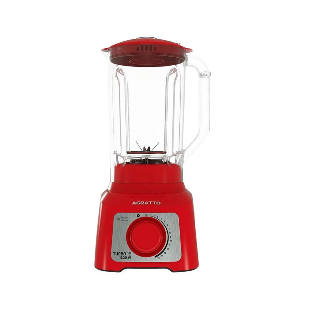 LICUADORA . LITROS W TURBO AGRATTO ROJO ABB-361200