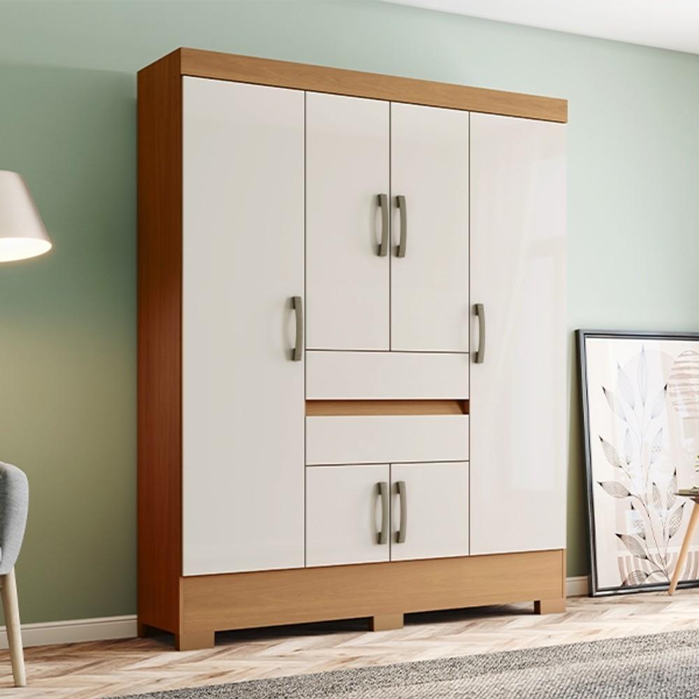 ROPERO PUERTAS CAJONES BS HENN CINAMOMO|OFF WHITE ABB-364973