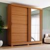 ROPERO PUERTAS CORREDIZAS CON ESPEJO BE HENN CINAMOMO ABB-366519