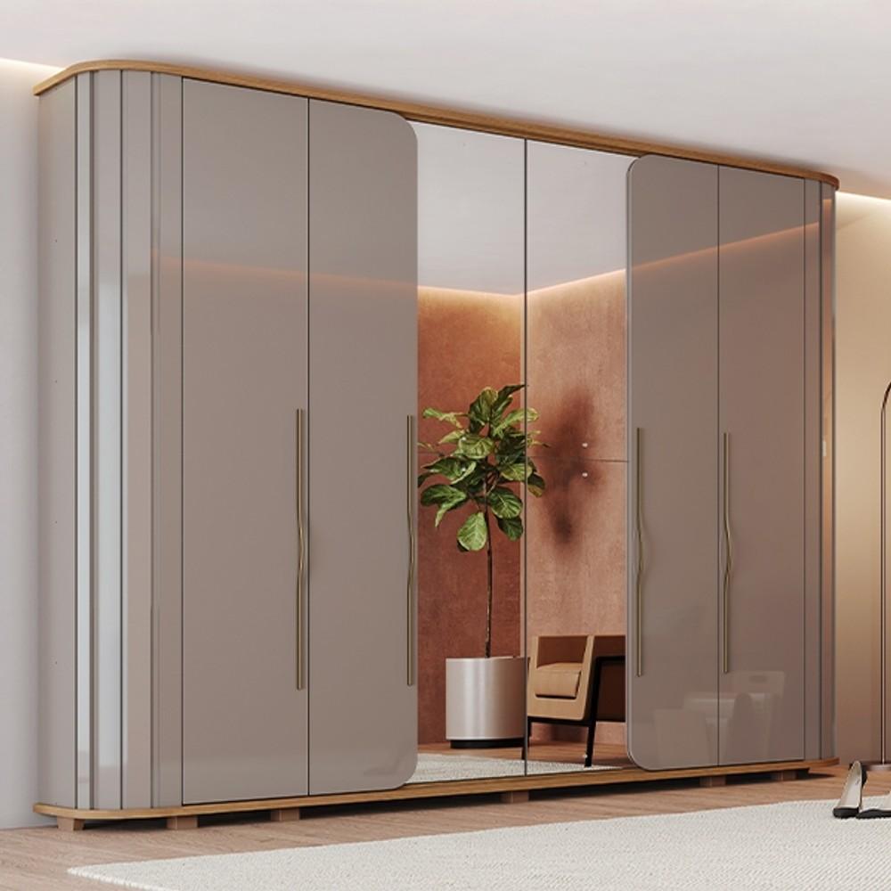 ROPERO PUERTAS CON ESPEJO PREMIUM HENN AVELA | NATURE ABB-366588