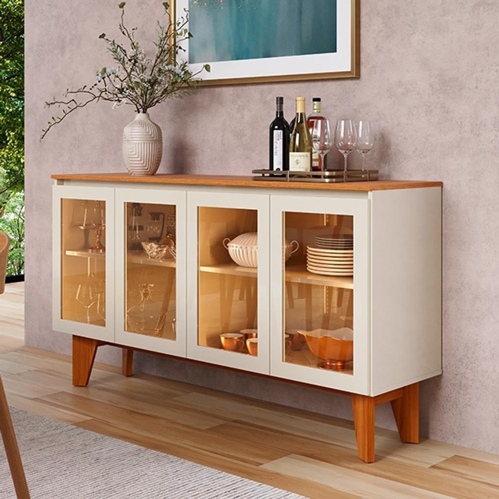 BUFFET PUERTAS KRIPTON REFLECTA J&A OFF WHITE|NATURE ABB-366724