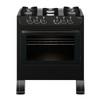 COCINA HORNALLAS CARINA FRONT CONTROL ABBATEC NEGRO ABB-366939