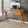 MESA ESCRITORIO MALTA PATRIMAR OFF WHITE|CINAMOMO ABB-367172