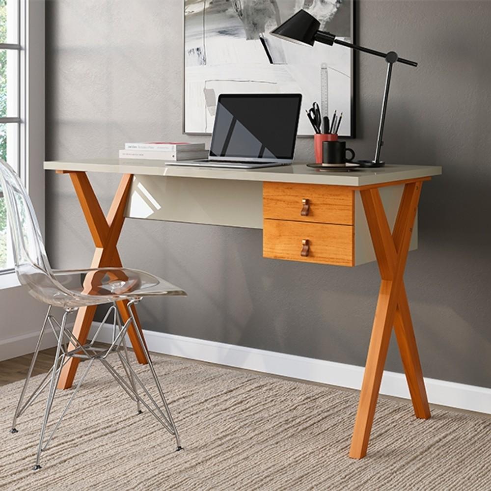 MESA ESCRITORIO MALTA PATRIMAR OFF WHITE|CINAMOMO ABB-367172