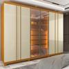 ROPERO PUERTAS PUERTAS REFLECTA LED Y PATAS ABSOLUT NEW GELIUS NATURE|OFF WHITE ABB-367288