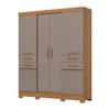 ROPERO PUERTAS Y CAJONES B BRIZ CINAMOMO | AVELLANA ABB-369114