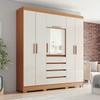 ROPERO PUERTAS CAJONES B BRIZ CINAMOMO | OFF WHITE ABB-369138