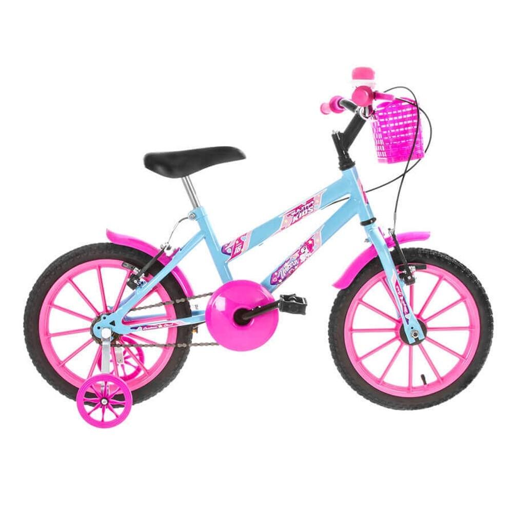 BICICLETA ARO KIDS ULTRA BIKES AZUL BEBE|ROSA ABB-244763