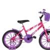 BICICLETA ARO KIDS ULTRA BIKES ROSA|VIOLETA ABB-261371