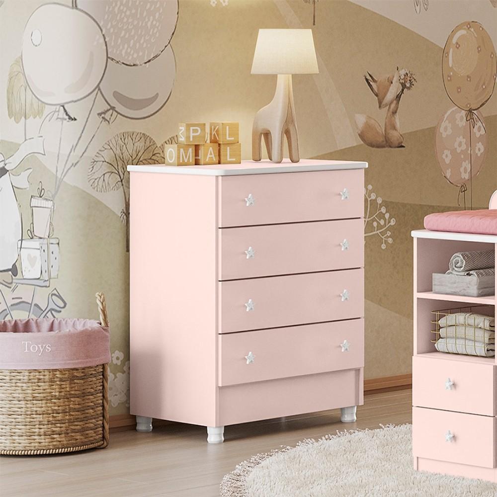 COMODA CAJONES QMOVI ROSA ABB-327732