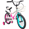 BICICLETA VELOZ ARO 16 STARLET TURQUESA/ROSA CICBV16F-102-AR