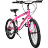 BICICLETA VELOZ ARO 20 ROCKET ROSA CICBV20F-002-AR