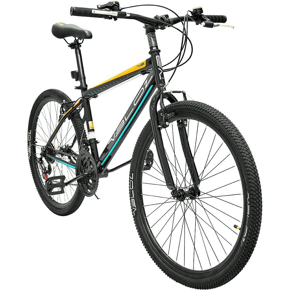 BICICLETA VELOZ ARO 26 THUNDER NEGRO/NARANJA CICBV26N-005-AR
