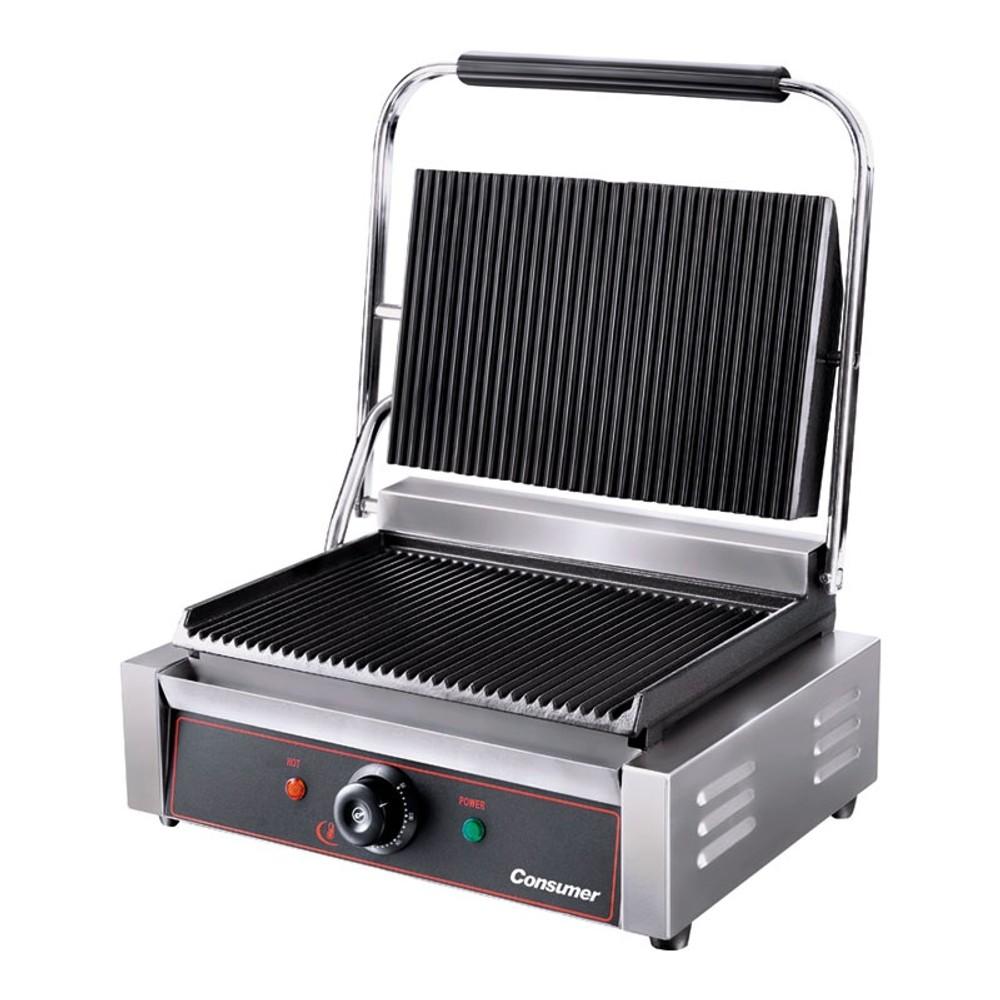 PLANCHA GRILL ELECTRICA TAPA CONSUMER CMR-PGE1T