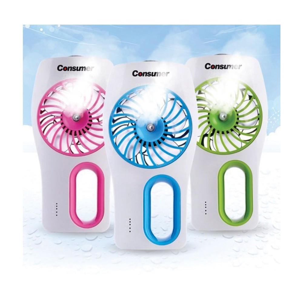 MINI VENTILADOR HUMIDIFICADOR-AZUL CMR-MVHA