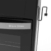 COCINA A GAS TOKYO BRAVO GLASS NEGRO 4H C/ENCENDIDO HORNO 50 LTS LIMPIA FACIL COTOBRA4HLNG-RE