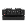 COCINA A GAS TOKYO DALLAS GLASS NEGRA 4H C/ENCENDIDO HORNO LIMPIA FACIL COTODA4HLNG-RE