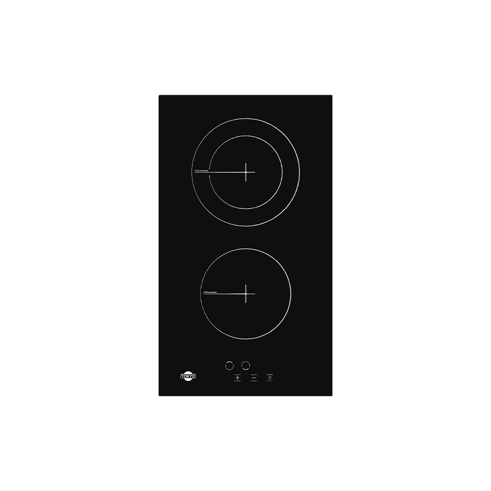 ANAFE VITROCERAMICA TOKYO MOD ODALISA 2HORN COTOKODAVITRO-N