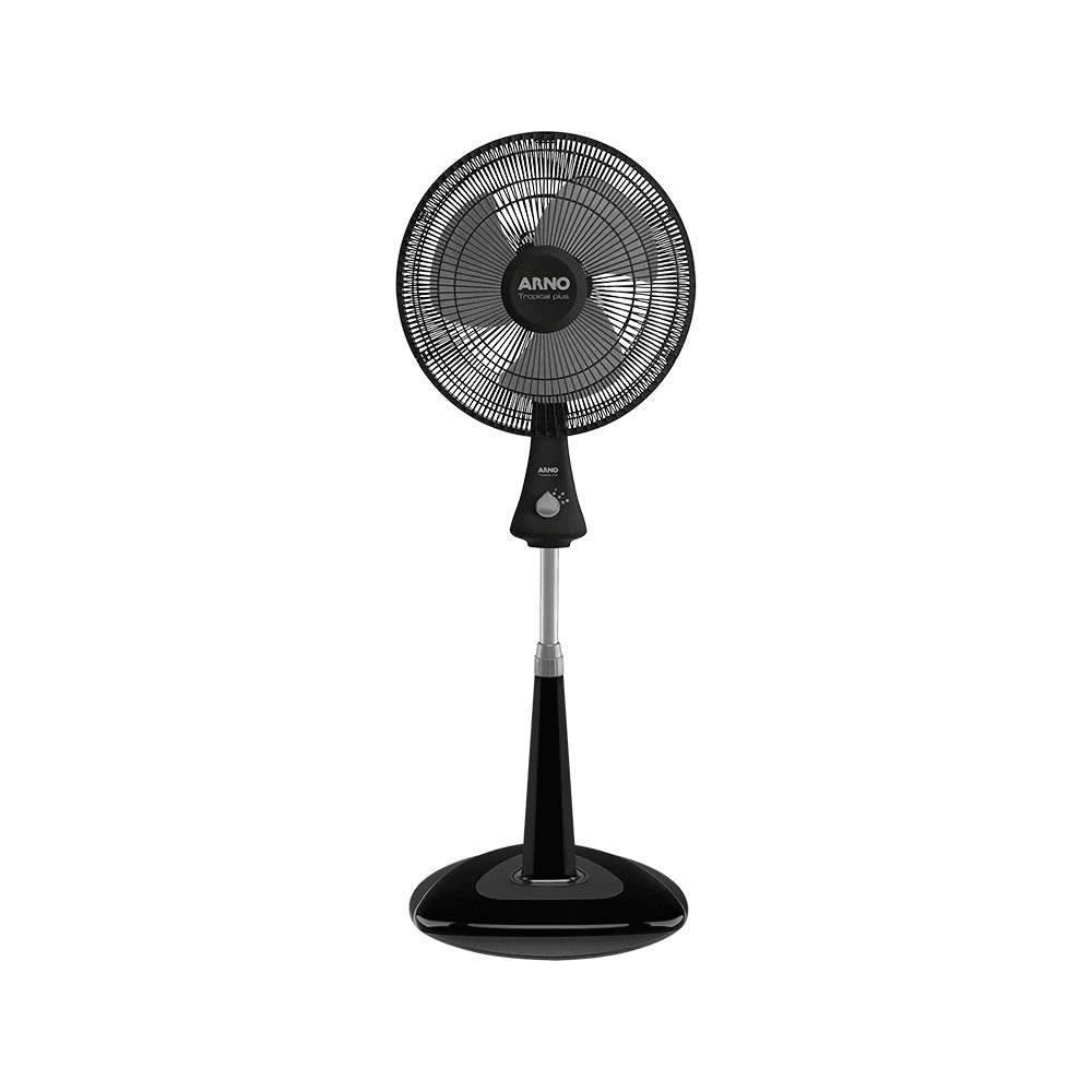 VENTILADOR DE PIE ARNO TROPICAL PLUS 3V NEGRO 220V 50HZ EDAVPTPL