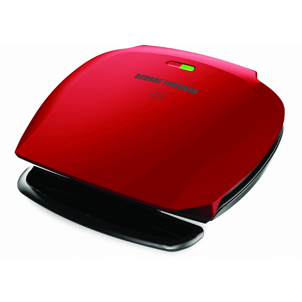 GRILLERA GEORGE FOREMAN GR2080 5 PORCIONES + ADAPTADOR EDGFGR2080R-N