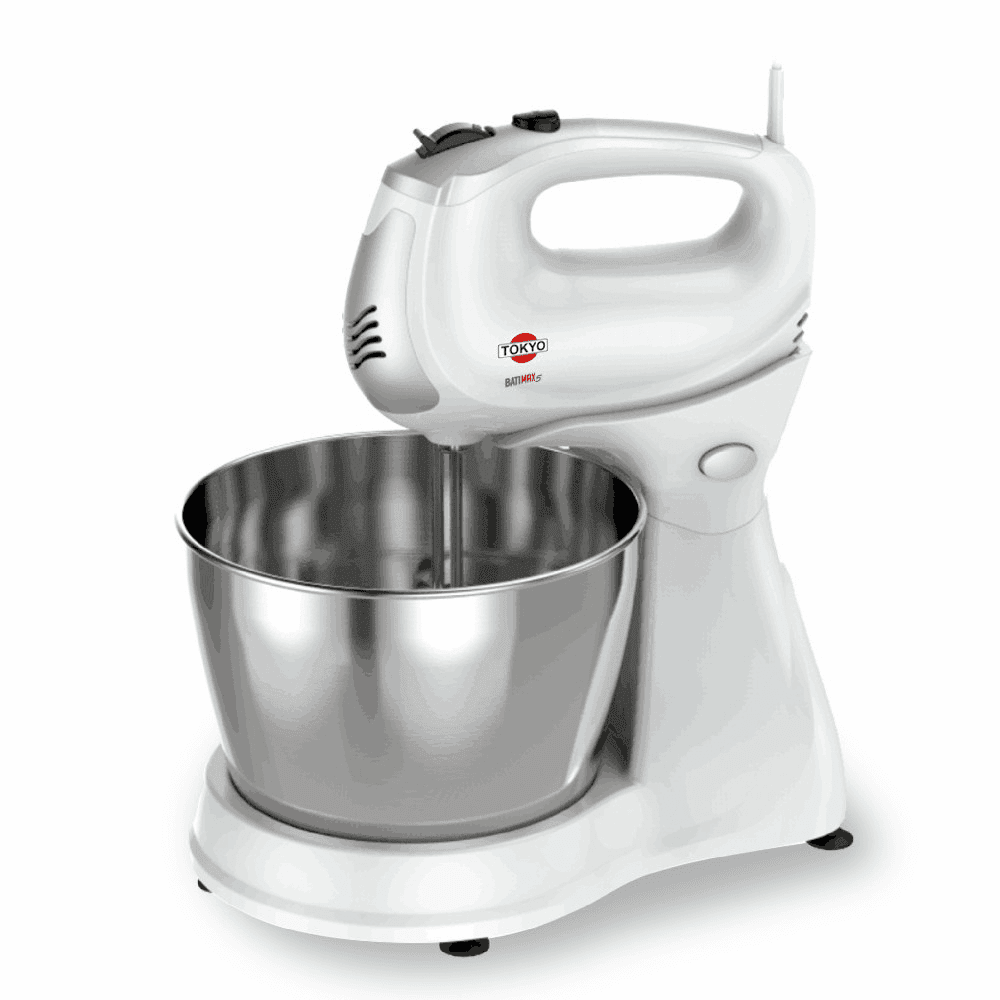 BATIDORA TOKYO BATIMAX BLANCA 5 VELOCIDADES 1 BOWL INOX 3 LTS 220V/50HZ EDTBMAX5-N