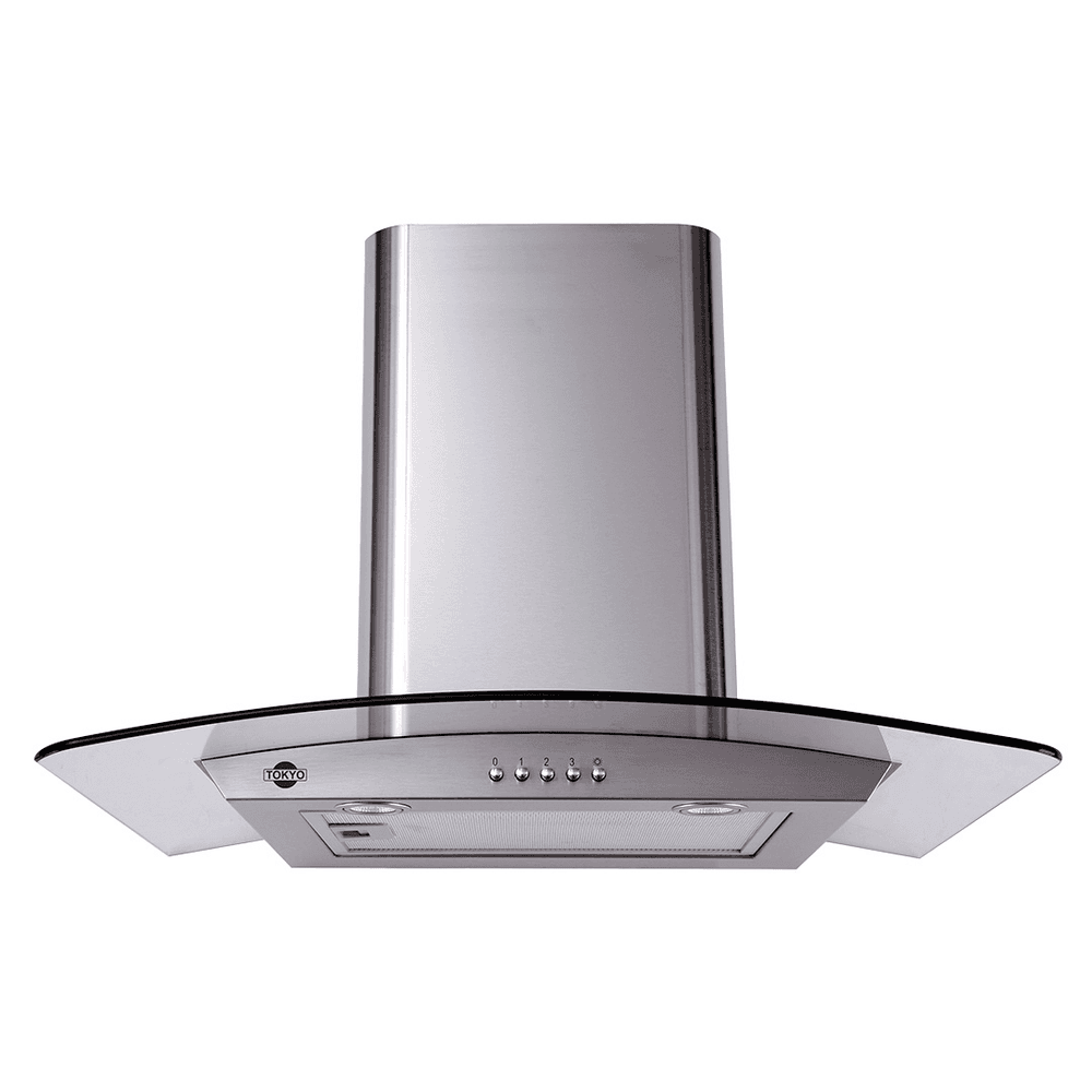 CAMPANA VIDRIO CURVO INOX TOKYO CURVED60 4H EDTCC4H