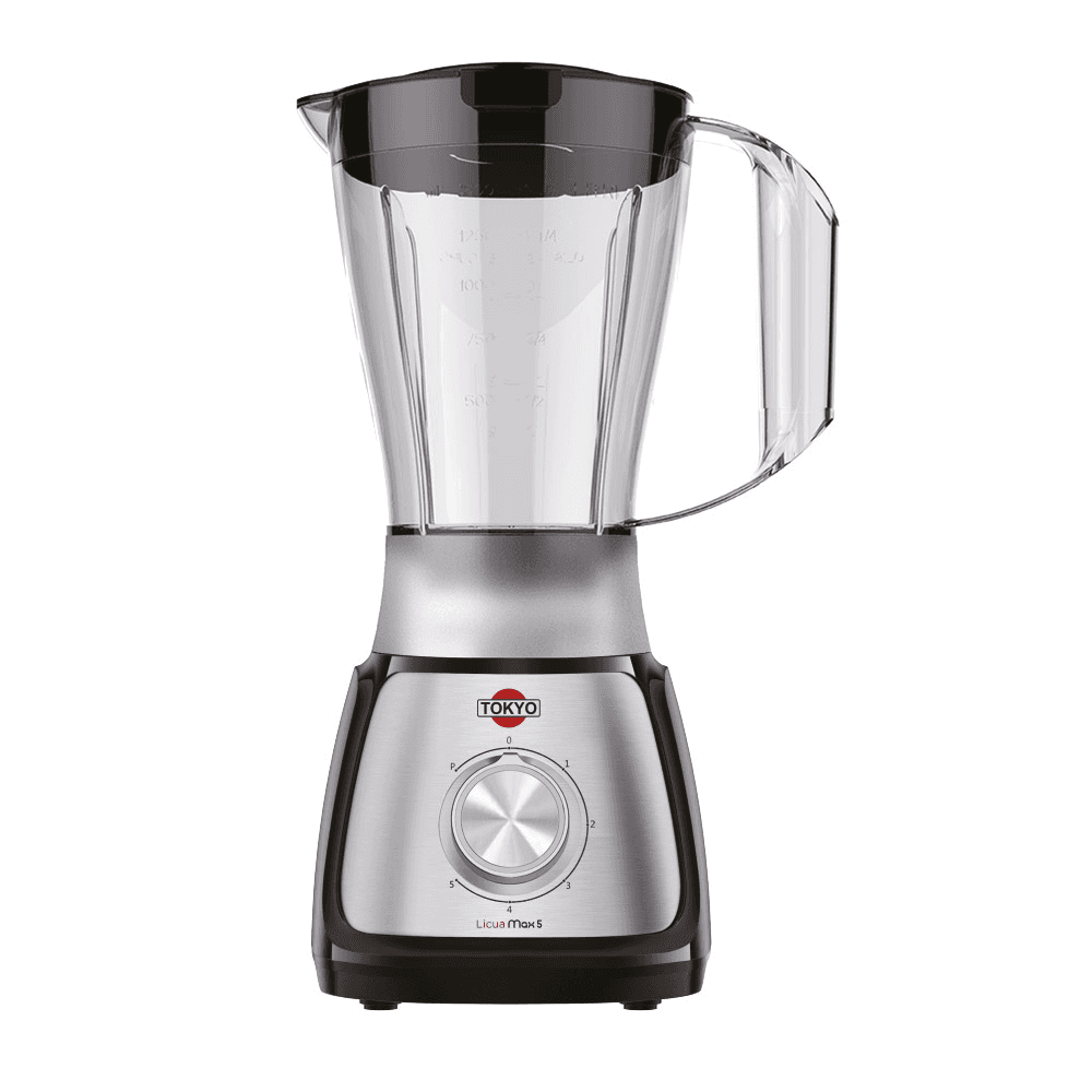 LICUADORA TOKYO LICUA MAX 5 VELOCIDADES 500W 220V/50HZ EDTLMAX5-N
