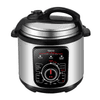 OLLA A PRESION 6LTS TOKYO COOK PRO CONTROL MECANICO 8 NIVELES DE SEGURIDAD 1000 EDTOP6L