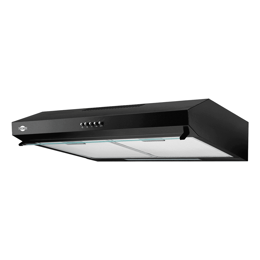 PURIFICADOR/EXT DE COCINA TOKYO SLIM60 NEGRO LUZ LED EDTPCDSLIM60LN