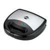 SANDWICHERA TOKYO 3 EN 1 GRILL WAFLE DONAS NEGRO INOX EDTSMFPI