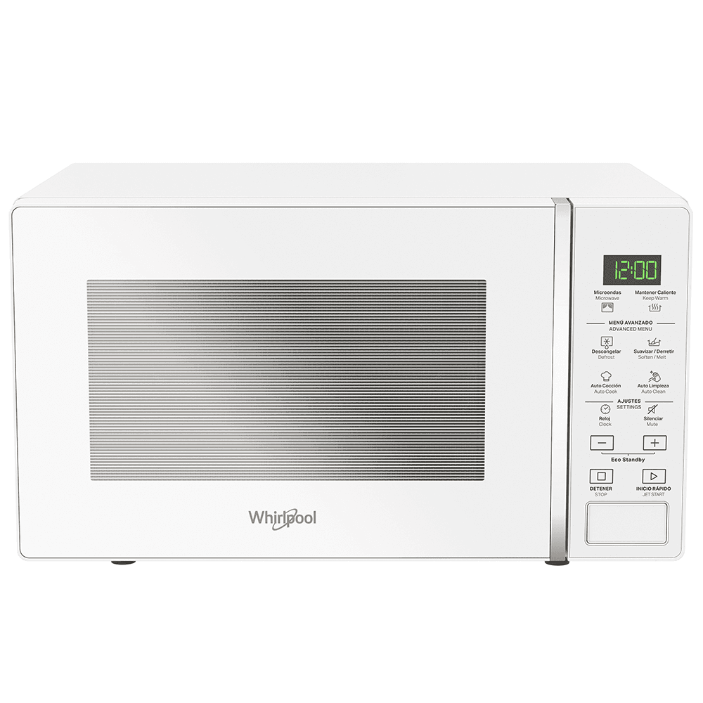 MICROONDAS WHIRLPOOL WMS20BZIM 20L S/ GRILL BLANCO EDWMS20BZIM